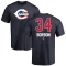 Pedro Borbon Name and Number Banner Wave T-Shirt - Navy