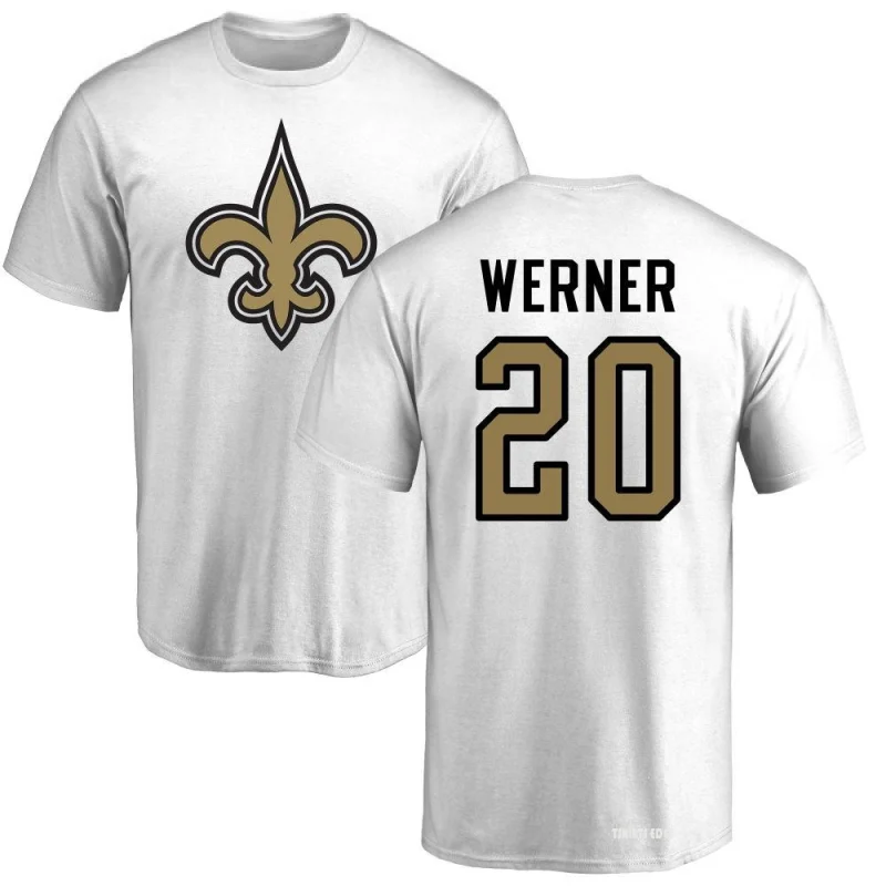 Pete Werner Signed New Orleans Saints Jersey (Beckett) 2021 2nd Round –