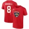 Peter Worrell 2023 Stanley Cup Final Name & Number T-Shirt - Red