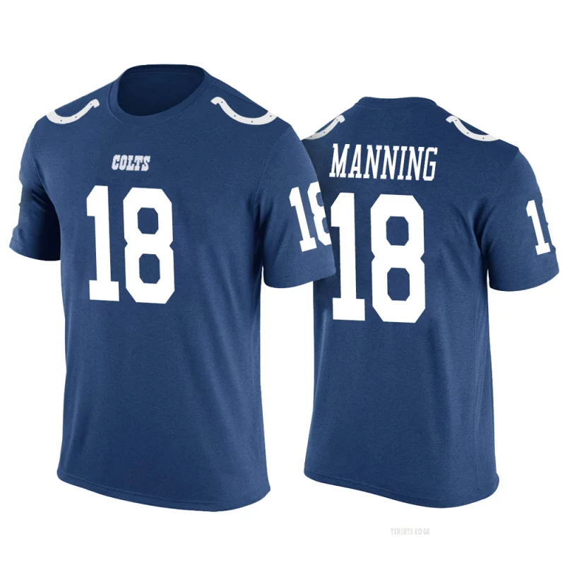 Peyton Manning Legend Color Rush T-Shirt - Blue - Tshirtsedge