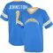 Quentin Johnston Name & Number Game Day V-Neck T-Shirt - Royal