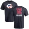 Quincy Mcafee Name and Number Banner Wave T-Shirt - Navy