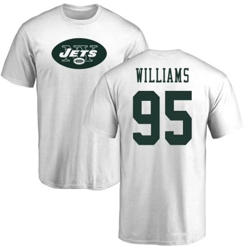 Quinnen Williams Name & Number T-Shirt - White - Tshirtsedge