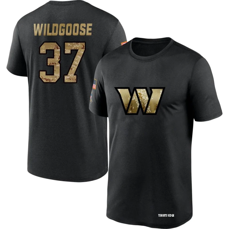 Rachad Wildgoose 2020 Salute To Service Performance T-Shirt - Black -  Tshirtsedge