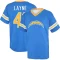 Raheem Layne Name & Number Game Day V-Neck T-Shirt - Royal