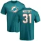 Raheem Mostert Name & Number T-Shirt - Aqua