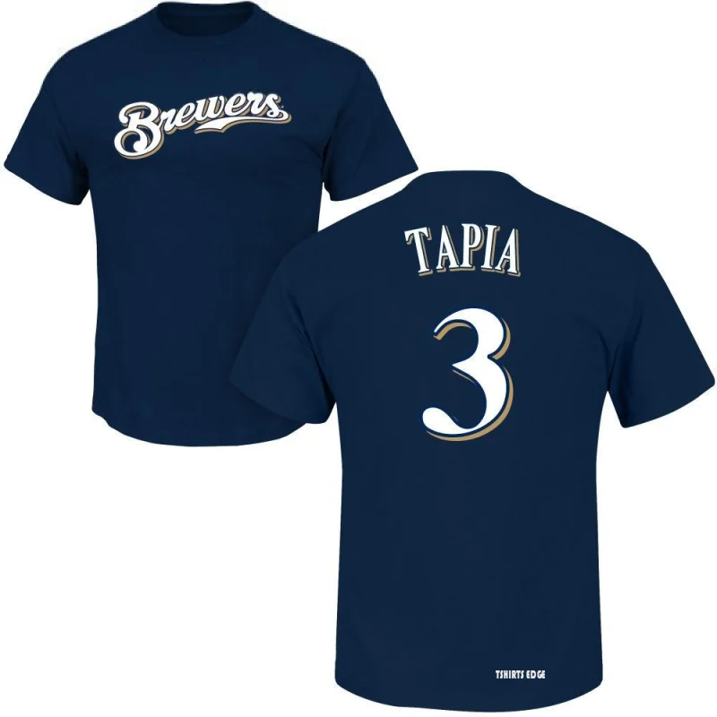 Raimel Tapia Boston Red Sox Youth Navy Roster Name & Number T-Shirt 