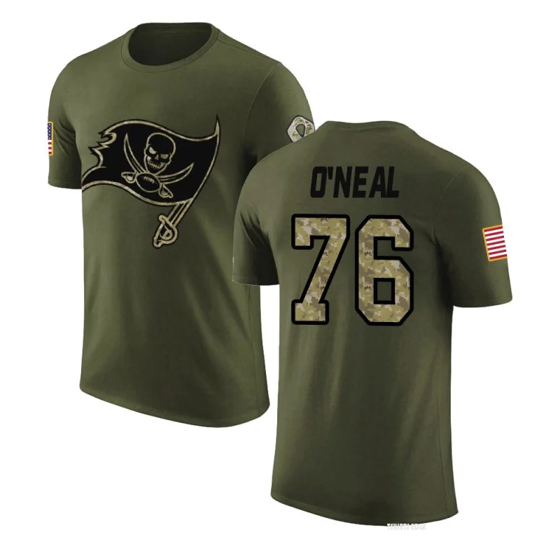 Raiqwon O'Neal Legend Salute to Service T-Shirt - Olive - Tshirtsedge