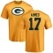 Ramiz Ahmed Name & Number T-Shirt - Gold