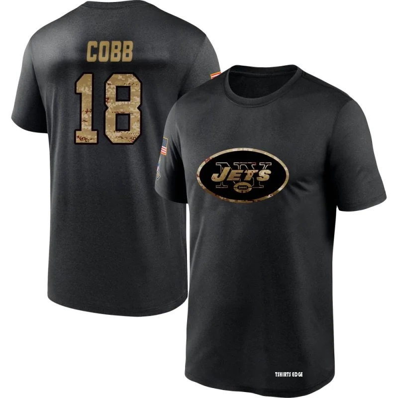 Randall Cobb 2020 Salute To Service Performance T-Shirt - Black -  Tshirtsedge