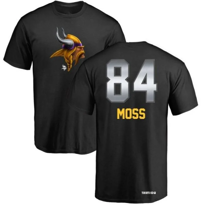 Randy Moss Midnight Mascot T-Shirt - Black - Tshirtsedge