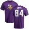 Randy Moss Name & Number T-Shirt - Purple