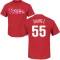 Ranger Suarez Name & Number T-Shirt - Red