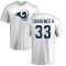 Rashad Torrence II Name & Number T-Shirt - White