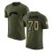 Rashawn Slater Legend Salute to Service T-Shirt - Olive