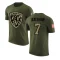 Rashod Bateman Legend Salute to Service T-Shirt - Olive