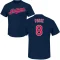 Ray Fosse Name & Number T-Shirt - Navy