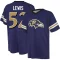 Ray Lewis Name & Number Game Day V-Neck T-Shirt - Purple