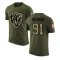 Rayshad Nichols Legend Salute to Service T-Shirt - Olive