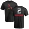 Red Schoendienst Midnight Mascot T-Shirt - Black