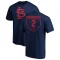 Red Schoendienst RBI T-Shirt - Navy