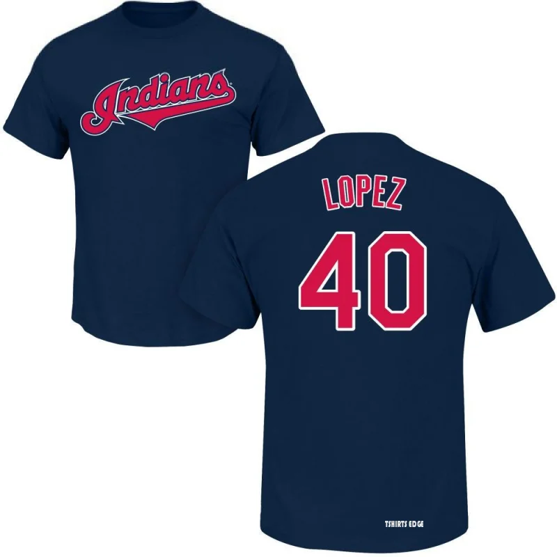 Women's Reynaldo Lopez Name & Number T-Shirt - Red - Tshirtsedge