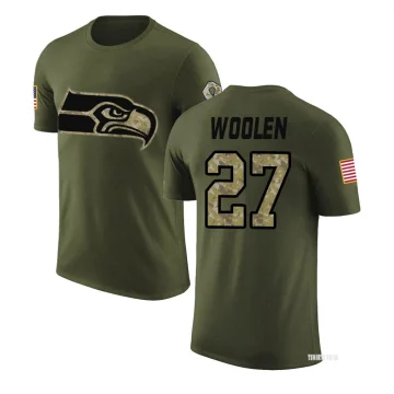 Tshirtsedge Riq Woolen Legend Salute to Service T-Shirt - Olive