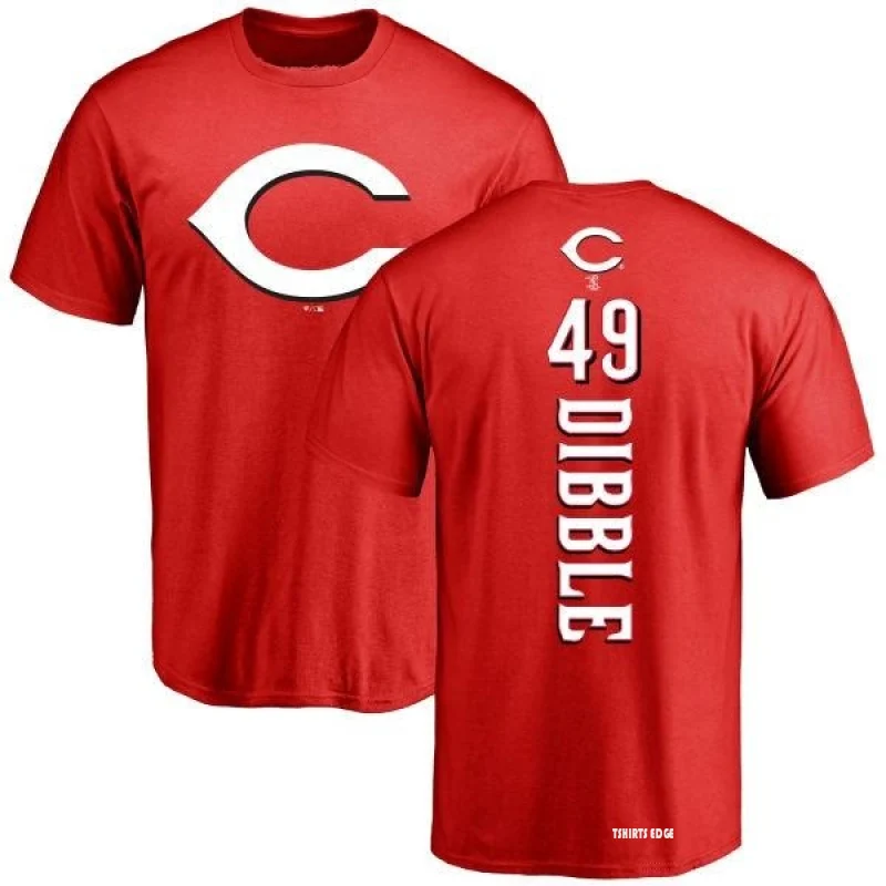 Rob Dibble Backer T-Shirt - Red - Tshirtsedge