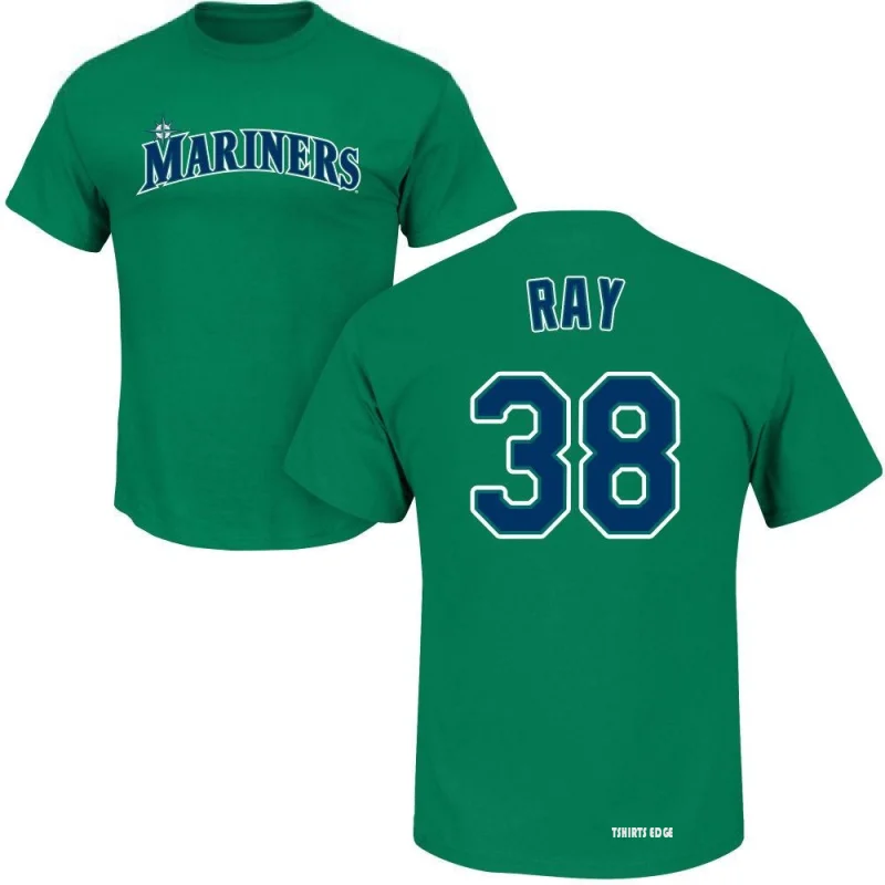 Robbie Ray Name & Number T-Shirt - Green - Tshirtsedge