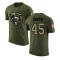 Robert Burns Legend Salute to Service T-Shirt - Olive