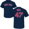 Rod Beck Name & Number T-Shirt - Navy