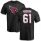 Rodney Hudson Name & Number T-Shirt - Black