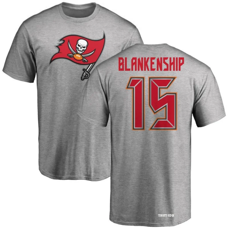 Rodrigo Blankenship Name & Number T-Shirt - Ash - Tshirtsedge