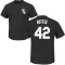 Ron Kittle Name & Number T-Shirt - Black