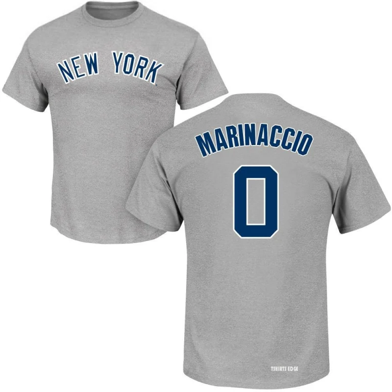 Women's Ron Marinaccio Name & Number T-Shirt - Navy - Tshirtsedge