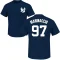 Ron Marinaccio Name & Number T-Shirt - Navy