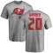 Ronde Barber Name & Number T-Shirt - Ash