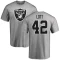 Ronnie Lott Name & Number T-Shirt - Ash