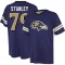 Ronnie Stanley Name & Number Game Day V-Neck T-Shirt - Purple