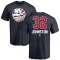 Ross Johnston Name and Number Banner Wave T-Shirt - Navy