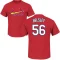 Ryan Helsley Name & Number T-Shirt - Red