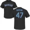 Ryan Rolison Name & Number T-Shirt - Black