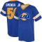 Ryan Smenda Jr. Name & Number Game Day V-Neck T-Shirt - Royal