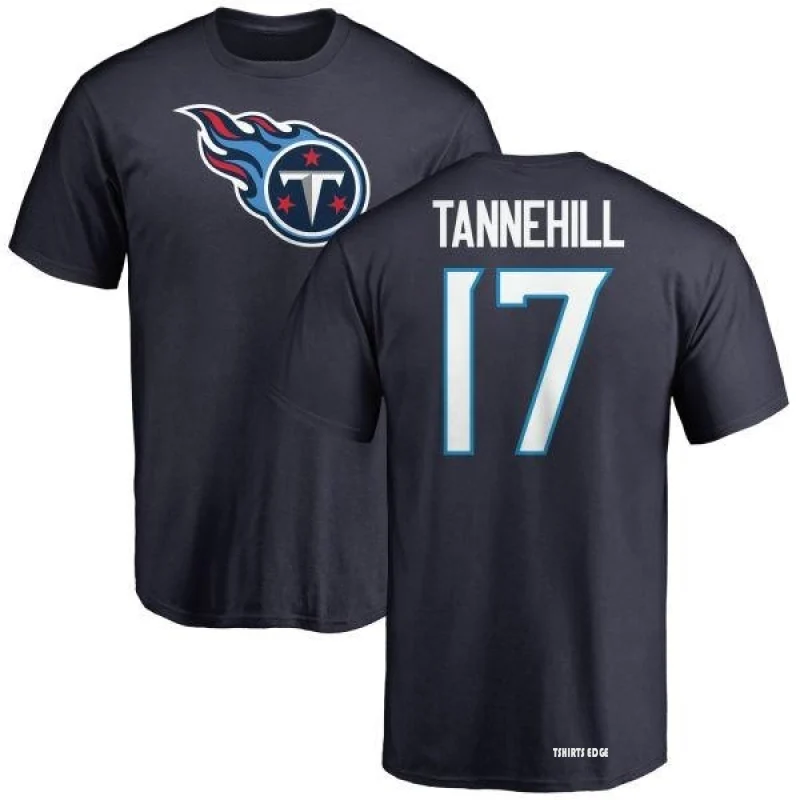 Tshirtsedge Ryan Tannehill Name & Number T-Shirt - Navy