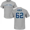 Ryan Weber Name & Number T-Shirt - Gray