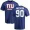 Ryder Anderson Name & Number T-Shirt - Royal