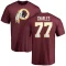 Saahdiq Charles Name & Number T-Shirt - Maroon