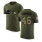 Sal Cannella Legend Salute to Service T-Shirt - Olive