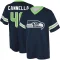 Sal Cannella Name & Number Game Day V-Neck T-Shirt - Navy