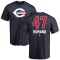 Sal Romano Name and Number Banner Wave T-Shirt - Navy